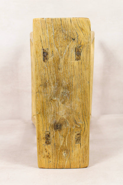 Vintage Rustic Stool - Elm wood - 191