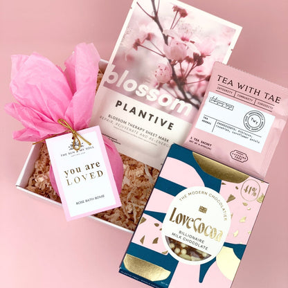 You Are Loved - Rose Bath Bomb Self-Love Soak