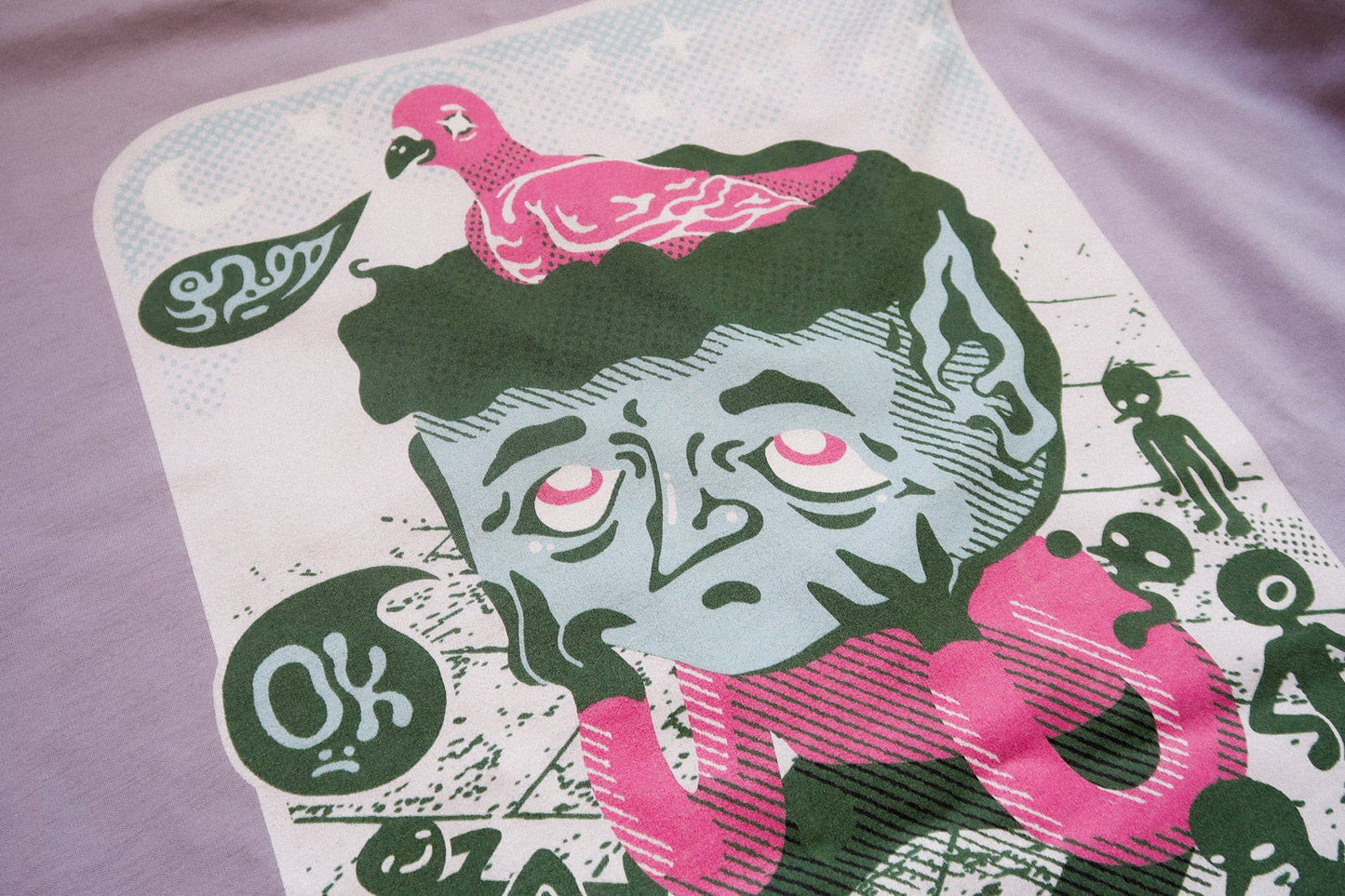 birds speak to me - t-shirt