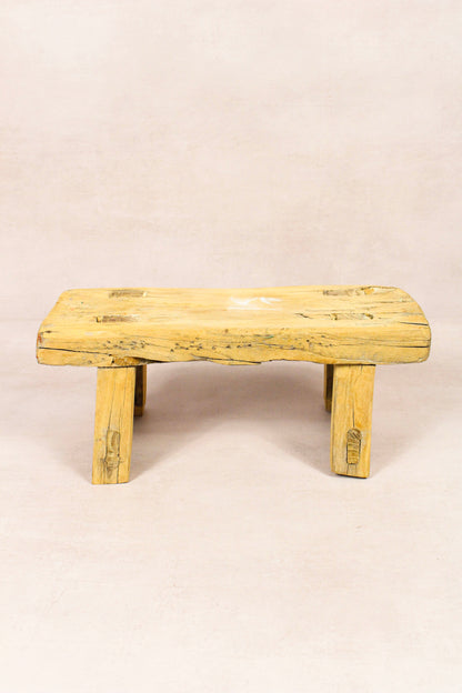 Vintage Rustic Stool - Elm wood - Small - 231