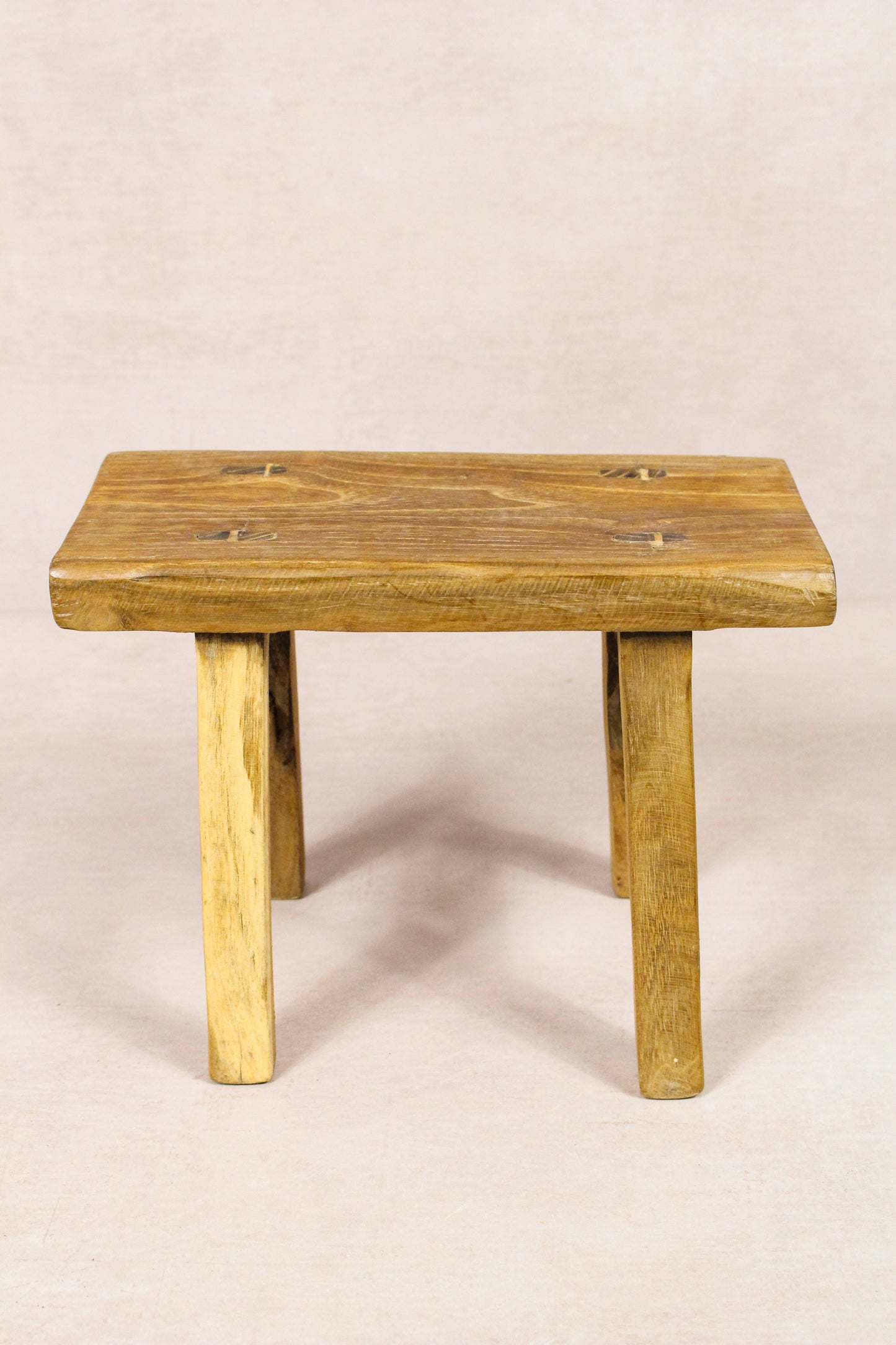 Vintage Rustic Stool - Elm wood - Small - 247