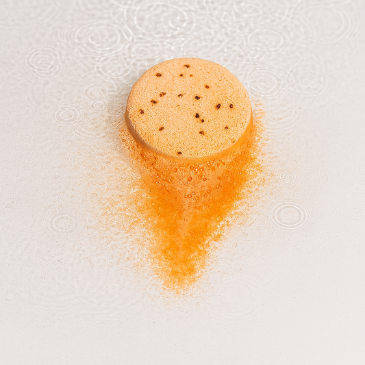 Awaken Aromatherapy Shower Steamer Sample - Peppermint, Frankincense, Lemon and Cranberry Seeds