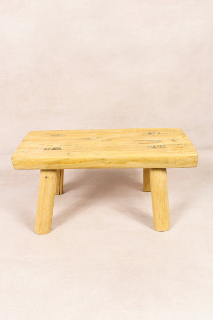 Vintage Rustic Stool - Elm wood - Small - 258