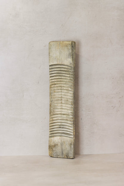Vintage Elm Wooden Washboard - no 12