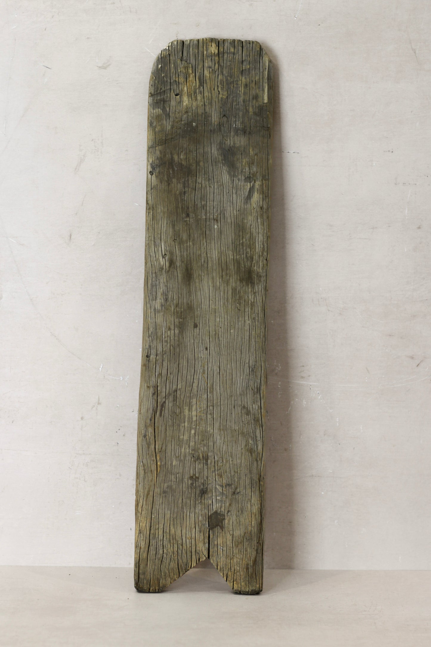 Vintage Elm Wooden Washboard - no 15