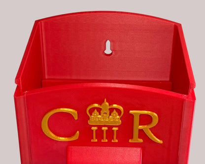 UK Postbox Bird Box | Unique Birdhouse for Gardens & Bird Lovers | Garden Decor | Nest Box