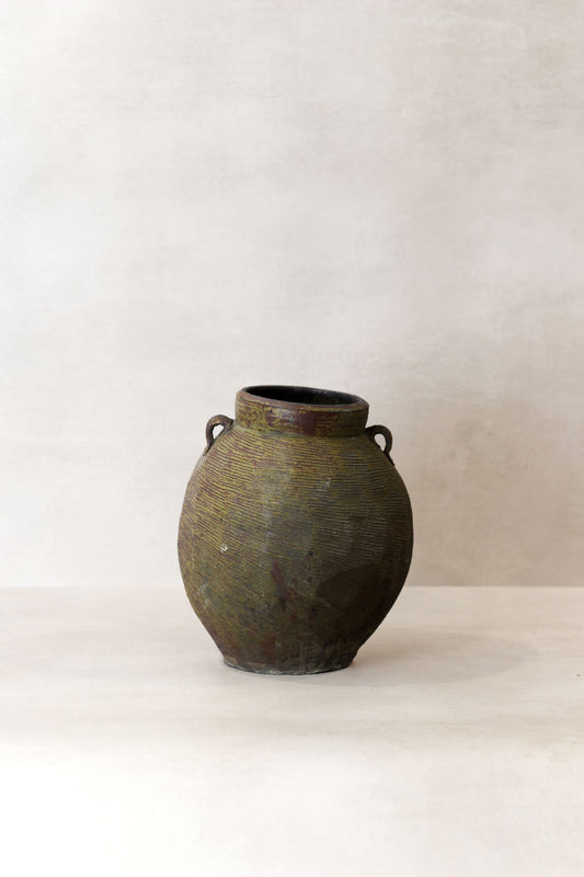 Antique Earthenware Preserve Pots - AEP 7