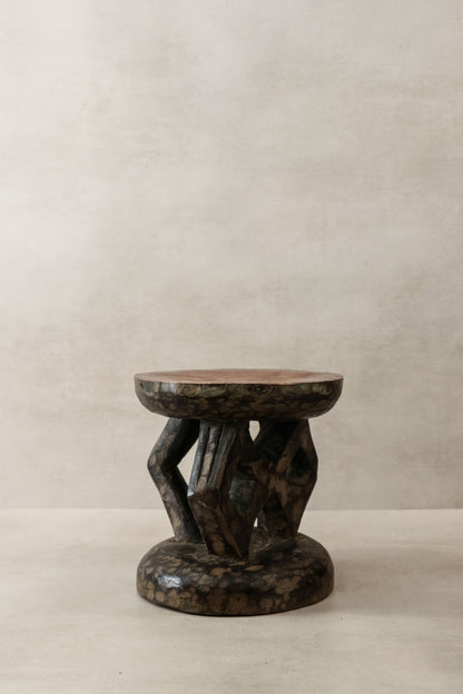 Vintage Tonga Stool - Copper Top - 25.2