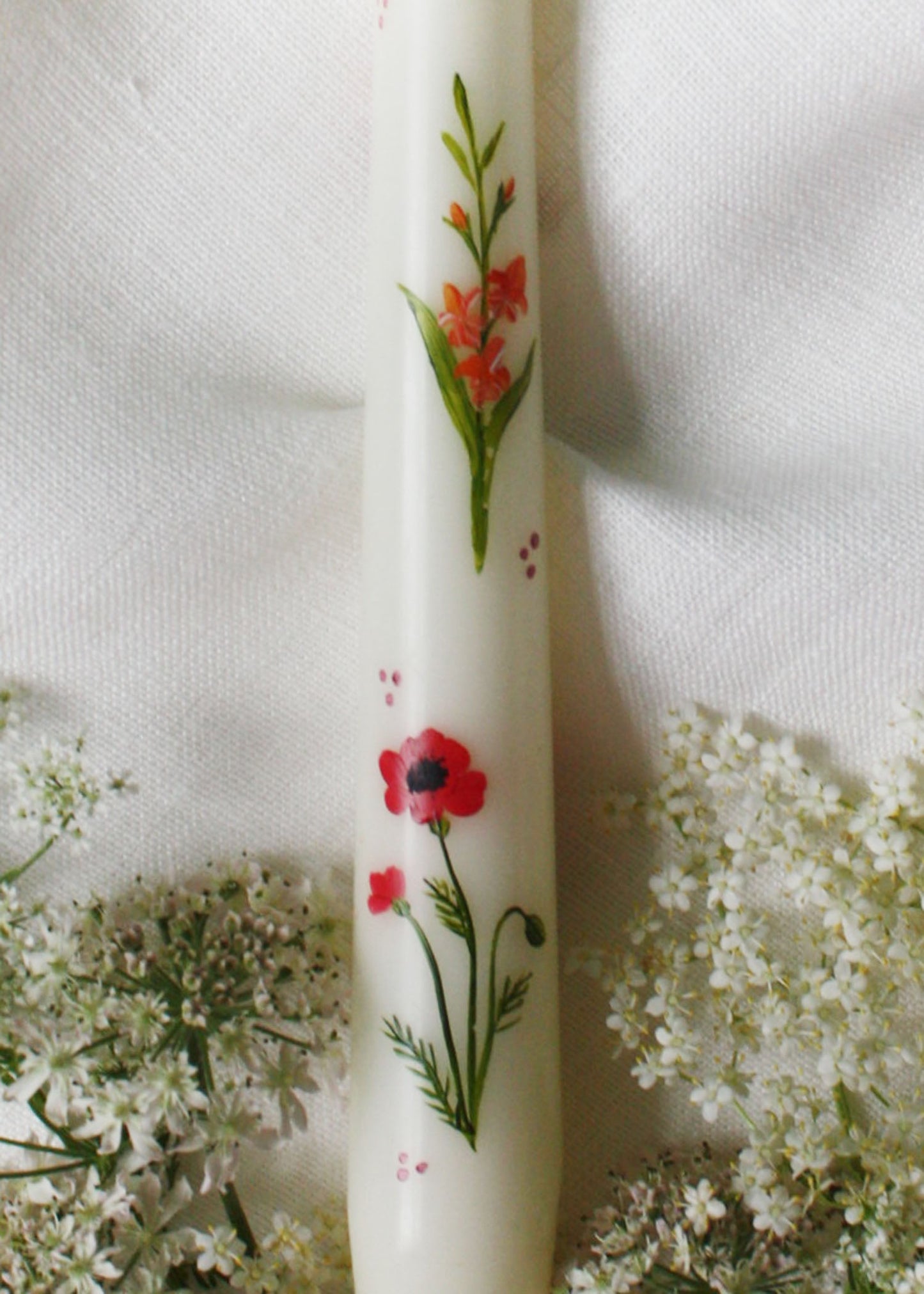 Birth flower August - Poppies & Gladiolus