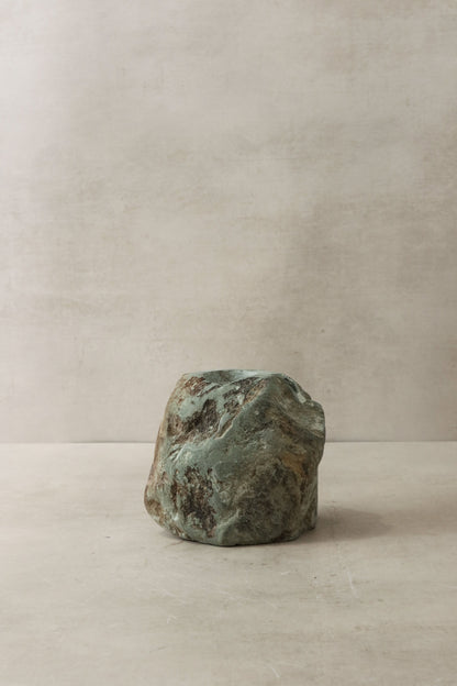 Natural Rough Edge Stone Candle Holder - 98.3