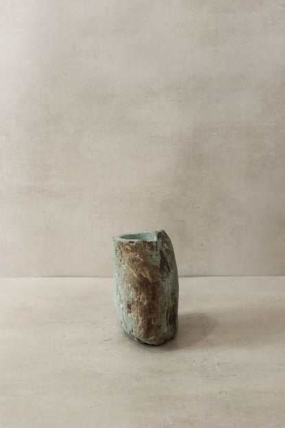 Natural Rough Edge Stone Candle Holder - 98.3