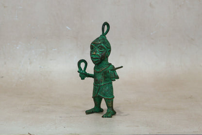 Benin Bronze Warrior 9.1