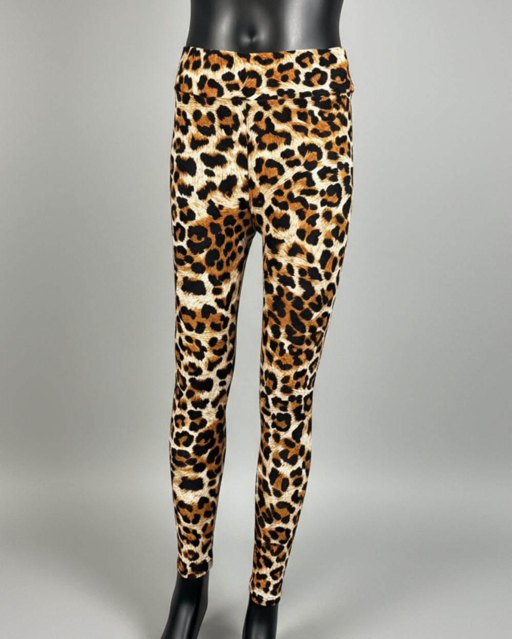 Wild leopard soft touch stretch leggings