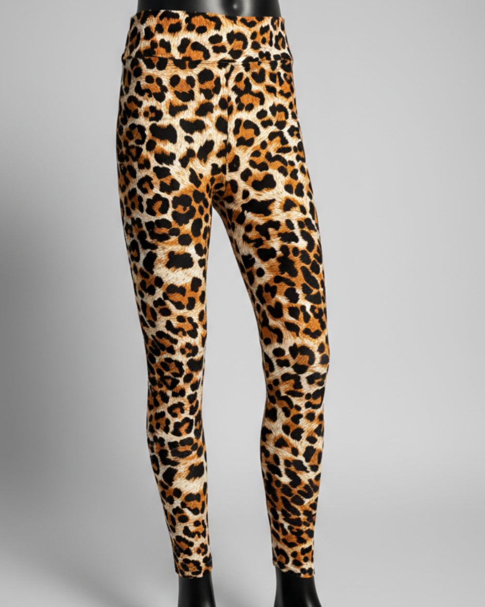 Wild leopard soft touch stretch leggings