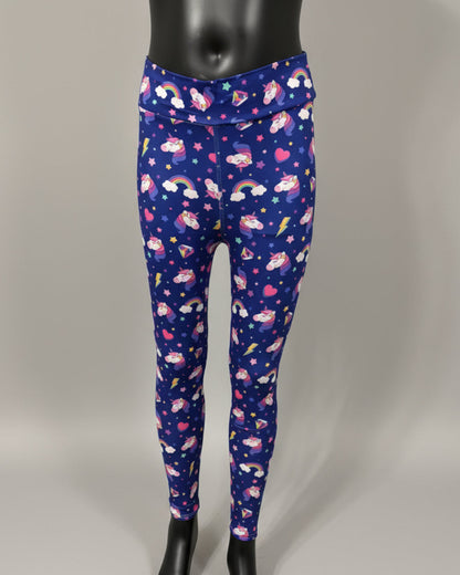 Unicorn soft touch stretch leggings