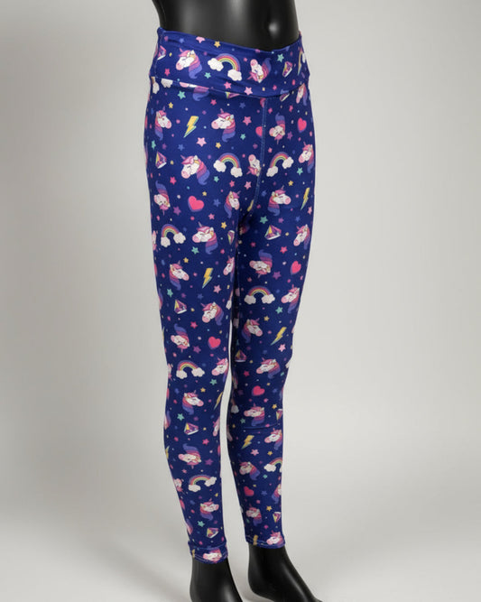 Unicorn soft touch stretch leggings