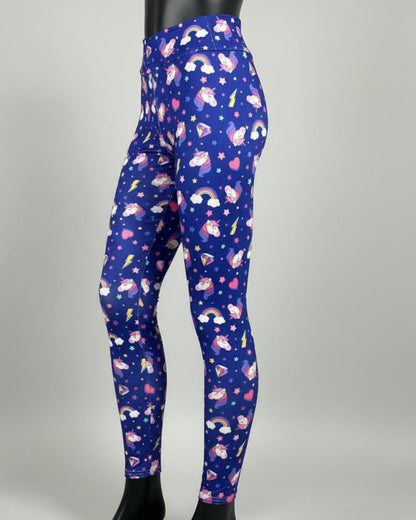 Unicorn soft touch stretch leggings