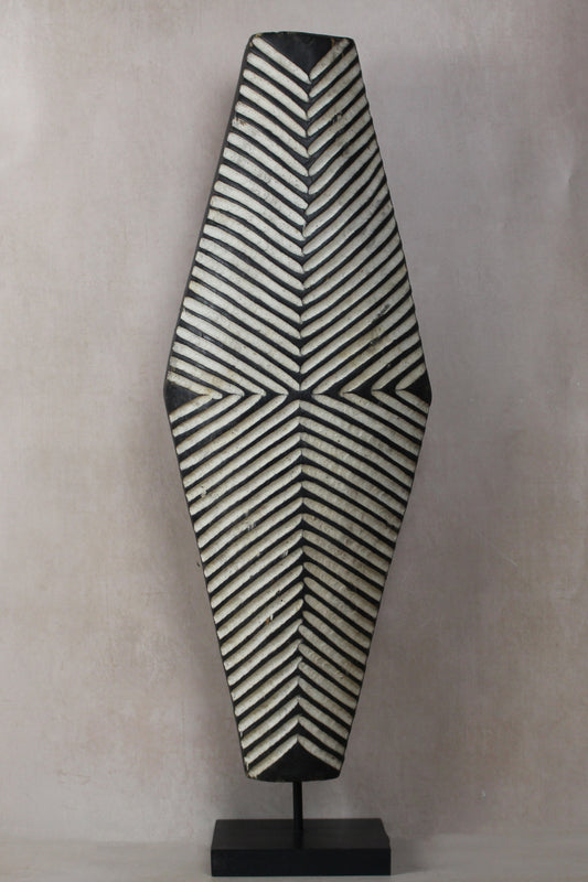Bamun Shield Oblong - Cameroon - 190.1