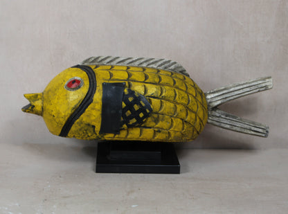 Mali Bozo Puppet Fish White - 175.5
