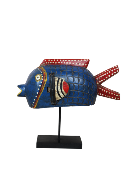 Mali Bozo Puppet Fish White - 175.6