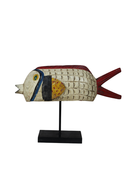 Mali Bozo Puppet Fish White - 175.7