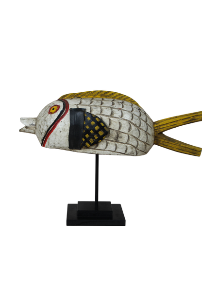 Mali Bozo Puppet Fish White - 175.8