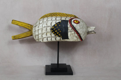 Mali Bozo Puppet Fish White - 175.8