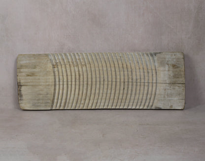 Vintage Elm Wooden Washboard - 26