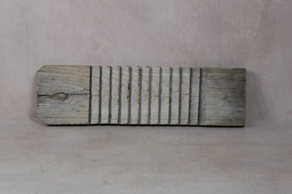 Vintage Elm Wooden Washboard - 24