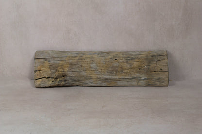 Vintage Elm Wooden Washboard - 23