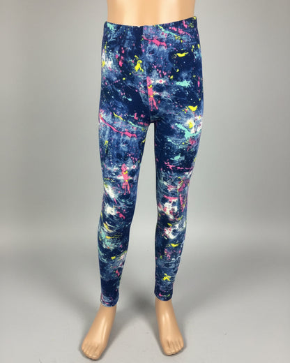 Pomo design full length soft, stretchy leggings