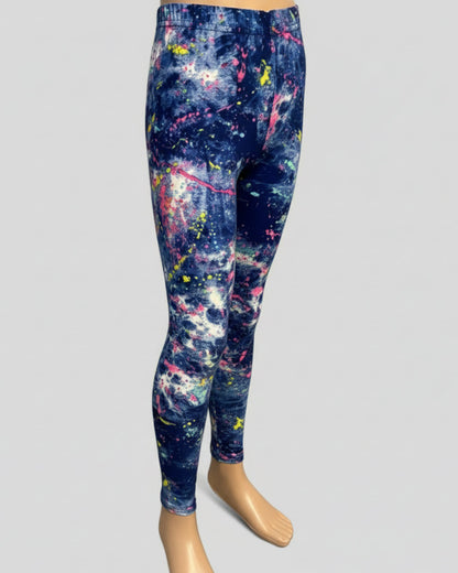 Pomo design full length soft, stretchy leggings