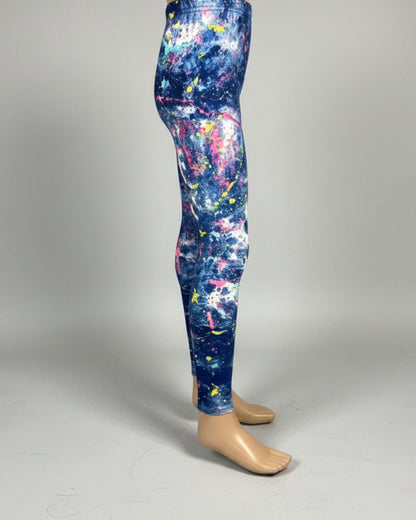 Pomo design full length soft, stretchy leggings