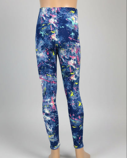 Pomo design full length soft, stretchy leggings