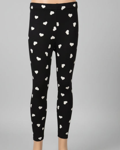 Heart design leggings