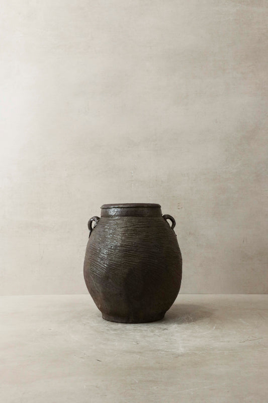 Antique Earthenware Preserve Pots - AEP 1