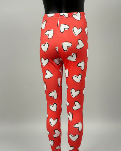 Heart design leggings