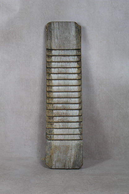 Vintage Elm Wooden Washboard - 30