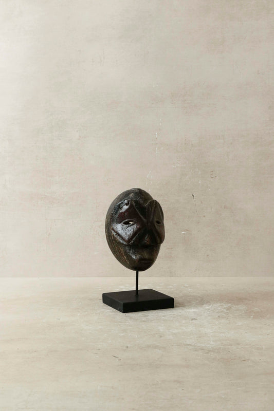 Hand carved African mask small - 60.26