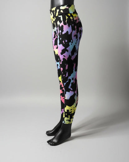 Funky design full length stretch leggings