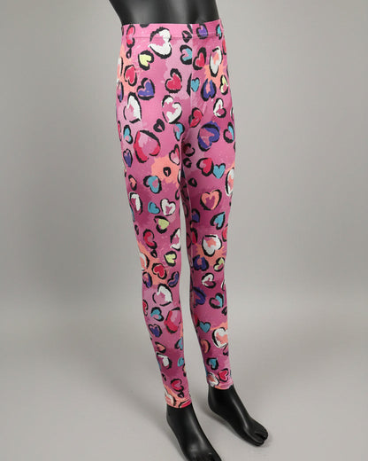 Heart design leggings