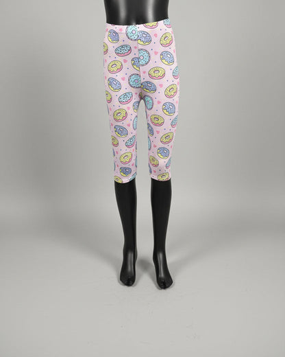 Patterned Capri leggings, choice of size & design!