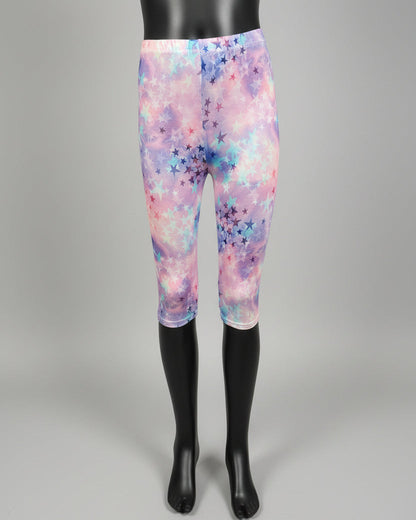 Patterned Capri leggings, choice of size & design!