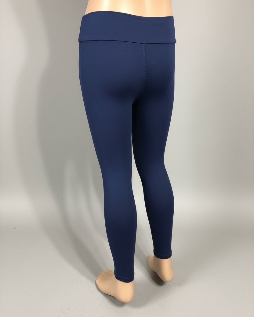 Solid colour, soft, stretch leggings in black, green, navy, grey, orange, pink, fuchsia, purple and more!