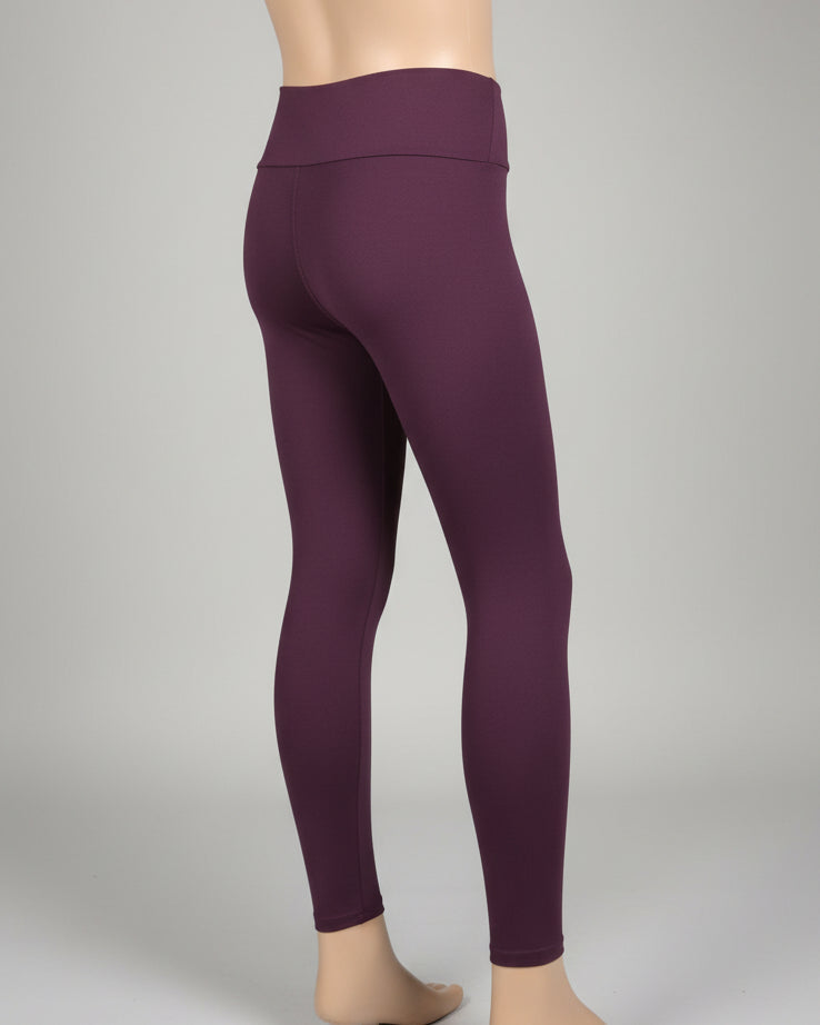 Solid colour, soft, stretch leggings in black, green, navy, grey, orange, pink, fuchsia, purple and more!
