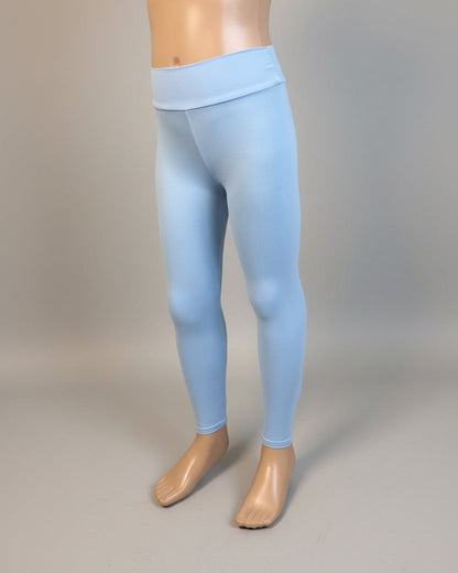 Solid colour, soft, stretch leggings in black, green, navy, grey, orange, pink, fuchsia, purple and more!