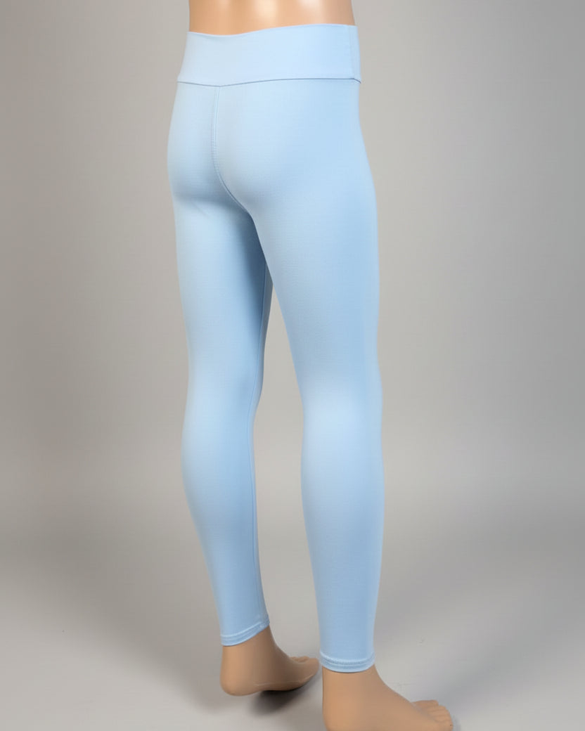 Solid colour, soft, stretch leggings in black, green, navy, grey, orange, pink, fuchsia, purple and more!