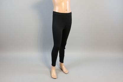 Black paw love design full length stretch leggings