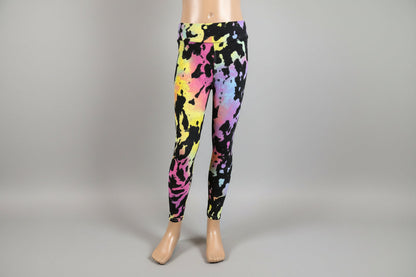 Funky design full length stretch leggings