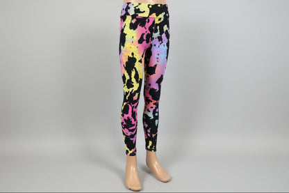 Funky design full length stretch leggings